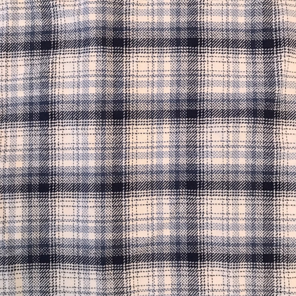 Tommy Bahama Heavyweight Flannel Shirt Mens Size XXL Plaid Blue White Cotton - Picture 14 of 14